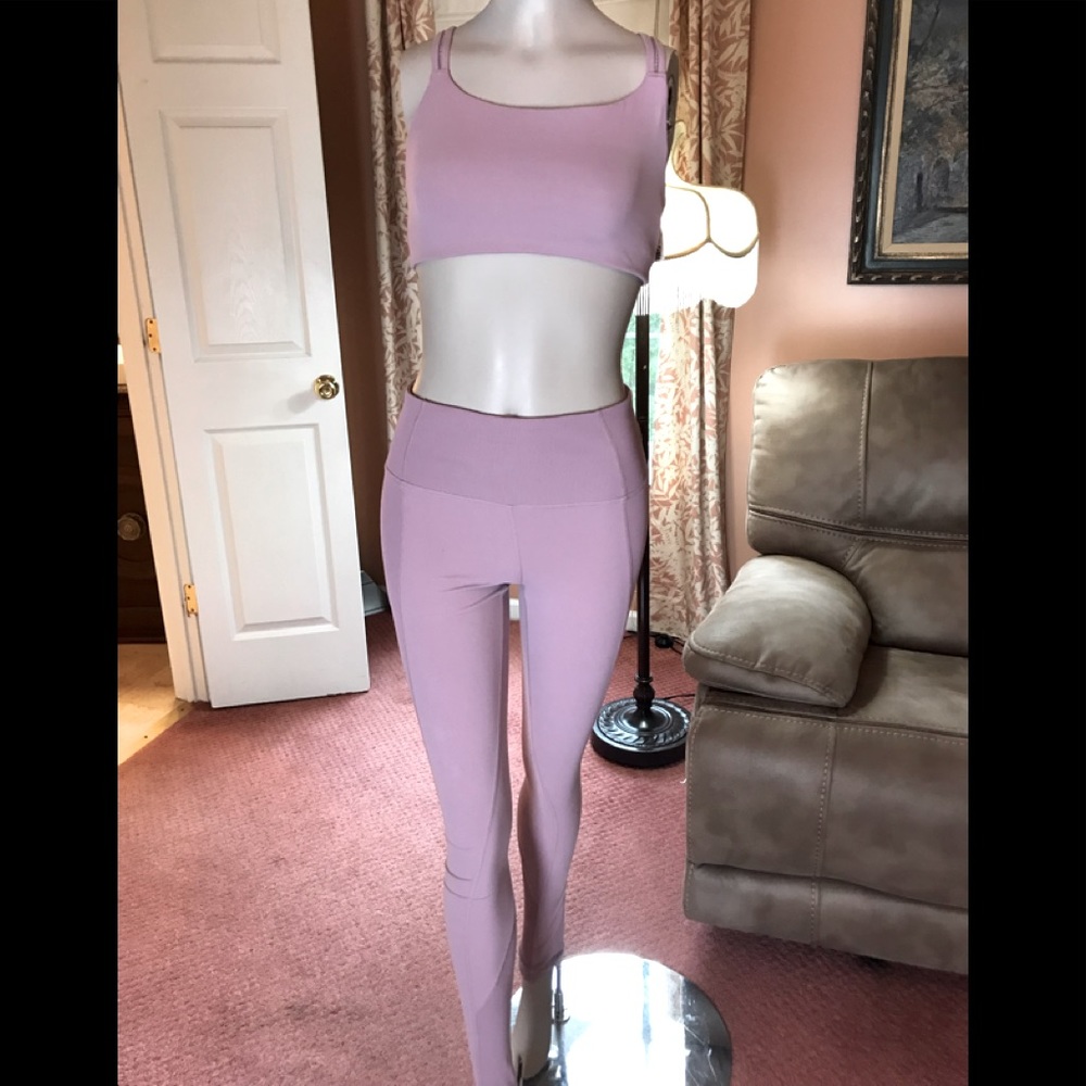 Athleta Light Mauve two piece set